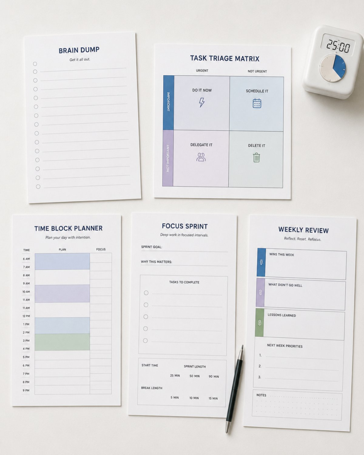 Focus Flow Productivity Planner photo 2