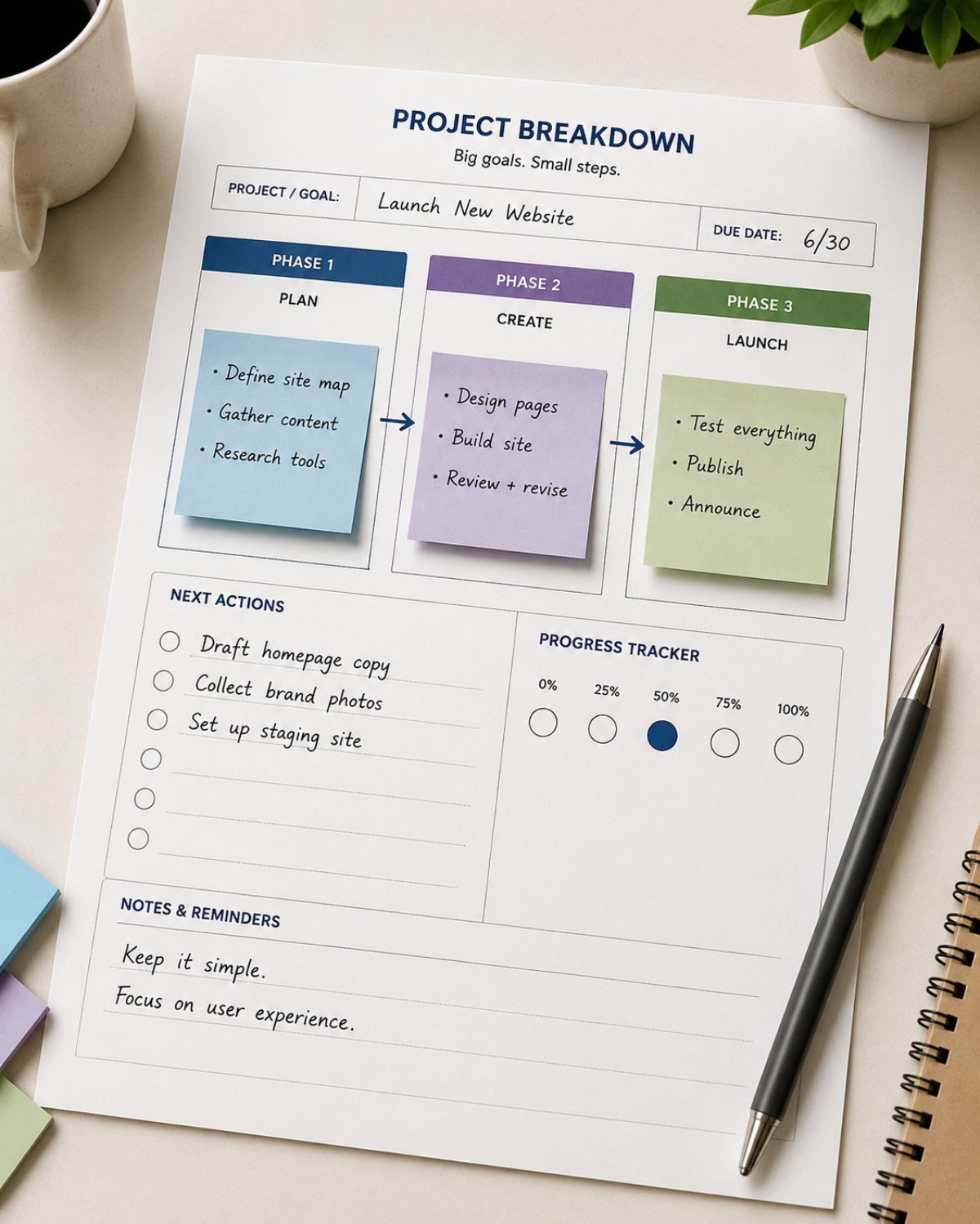 Focus Flow Productivity Planner photo 4