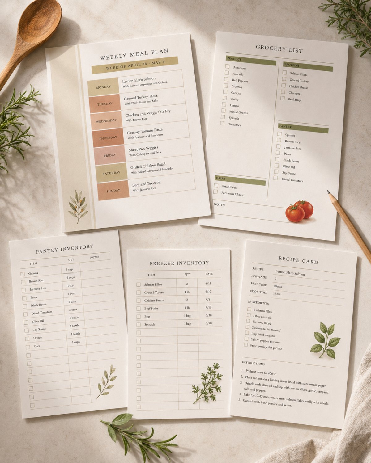 Kitchen Rhythm Meal Planning System photo 2