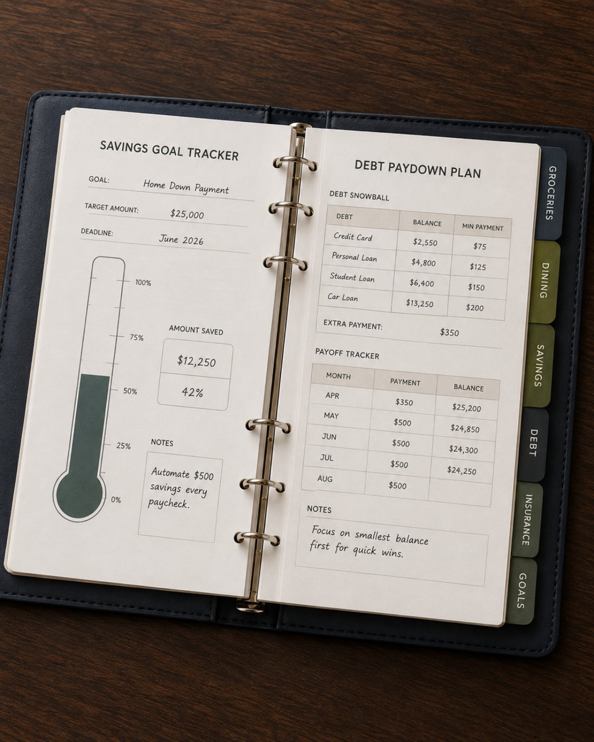 Paycheck-to-Purpose Budget Planner photo 4