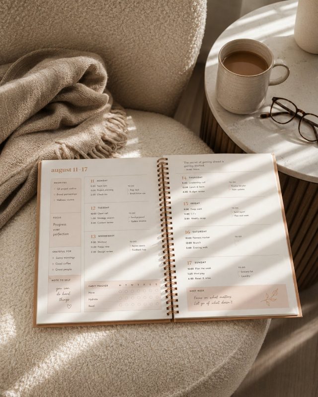 Sunday Reset Weekly Planner Kit